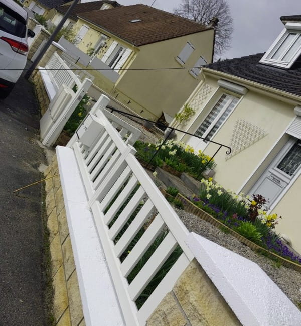 pose de clôtures et muret